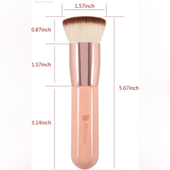 NIB Lot Deal 3 for $11 DUCARE Foundation Flat Brushes - Picture 10 of 10